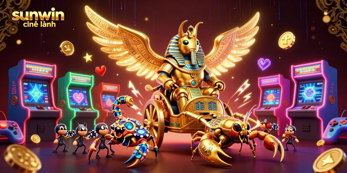 Engage with sunwin chính hãng while experiencing thrilling casino gameplay in a colorful 3D environment.