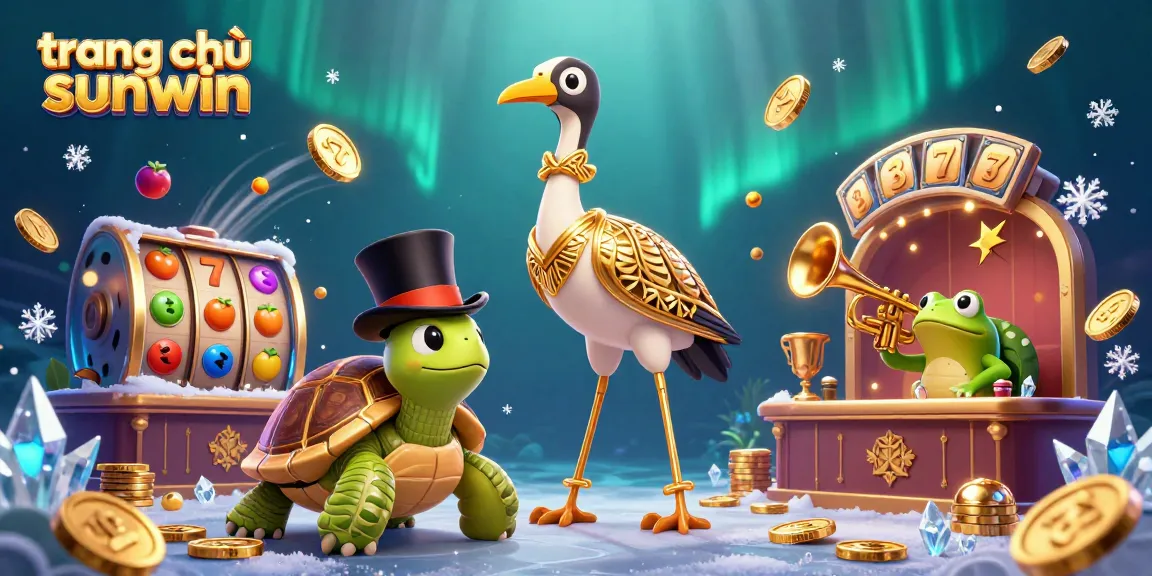 Spin to win at the trang chủ sunwin casino with vibrant characters and countless gaming rewards!
