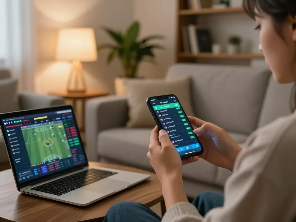 Placing strategic bets on Go99 sports betting app while relaxing at home