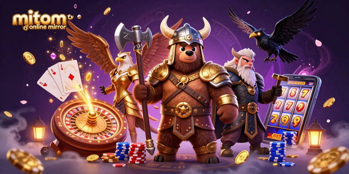 Experience thrilling action with mitom tv online mirror in this vibrant casino scene.