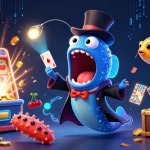 Experience exciting gameplay with online pokies Australia real money PayID in this vibrant casino illustration.